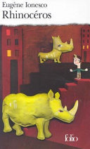 Copertina  Rhinocéros : pièce en trois actes et quatre tableaux