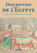Copertina  Description de l'Egypte : publiee par les ordres de Napoleon Bonaparte