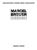 Copertina  Marcel Breuer design