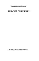 Copertina  Perché credere?