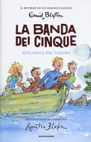 Copertina  La banda dei cinque. Sull'isola del tesoro