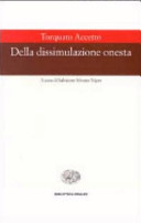 Copertina  Della dissimulazione onesta