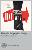 Copertina  Filosofia del graphic design