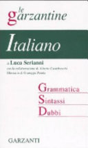 Copertina  Italiano : [grammatica, sintassi, dubbi