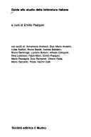 Copertina  Guida allo studio della letteratura italiana
