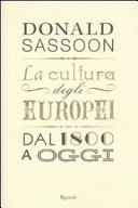 Copertina  La cultura degli europei dal 1800 a oggi