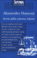 Copertina  Storia della colonna infame