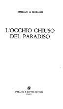 Copertina  L' occhio chiuso del Paradiso