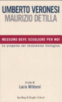 Copertina  Nessuno deve scegliere per noi