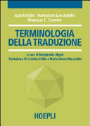 Copertina  Terminologia della traduzione