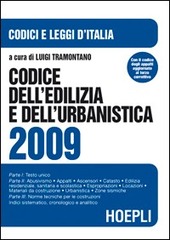 Copertina  Codice dell'edilizia e dell'urbanistica 2009