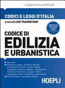 Copertina  Codice di edilizia e urbanistica