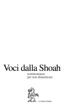 Copertina  Voci dalla Shoah : testimonianze per non dimenticare