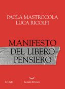 Copertina  Manifesto del libero pensiero