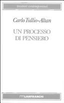 Copertina  Un processo di pensiero