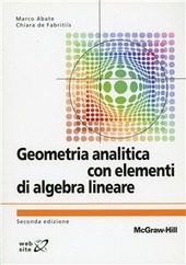 Copertina  Geometria analitica con elementi di algebra lineare