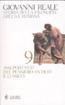 Copertina  Assi portanti del pensiero antico e lessico