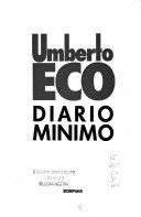 Copertina  Diario minimo