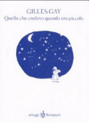 Copertina  Quello che credevo quando ero piccolo