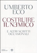 Copertina  Costruire il nemico e altri scritti occasionali