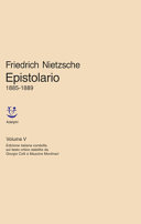 Copertina  Epistolario 1885-1889
