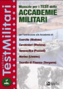 Copertina  Manuale per i test delle Accademie militari