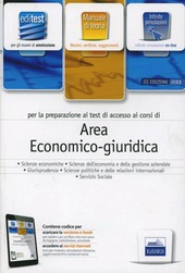 Copertina  Manuale di teoria per la preparazione ai test di accesso ai corsi di Area Economico-giuridica