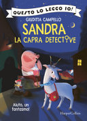 Copertina  Sandra la capra detective. Aiuto, un fantasma!