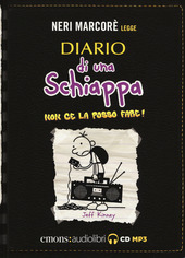 Copertina  Diario di una schiappa. Non ce la posso fare! [Audiolibro]