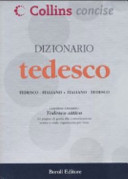 Copertina  Dizionario tedesco : tedesco-italiano, italiano-tedesco