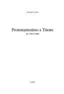 Copertina  Protestantesimo a Trieste : dal 1700 al 2000
