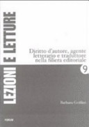 Copertina  Diritto d'autore, agente letterario e traduttore nella filiera editoriale