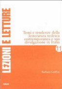 Copertina  Temi e tendenze della letteratura tedesca contemporanea e sua divulgazione in Italia
