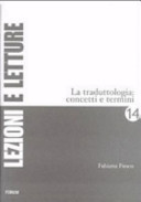 Copertina  La traduttologia: concetti e termini