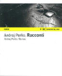 Copertina  Andrej Perko : Racconti = Stories