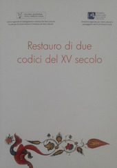 Copertina  Restauro di due codici del 15. secolo