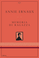 Copertina  Memoria di ragazza
