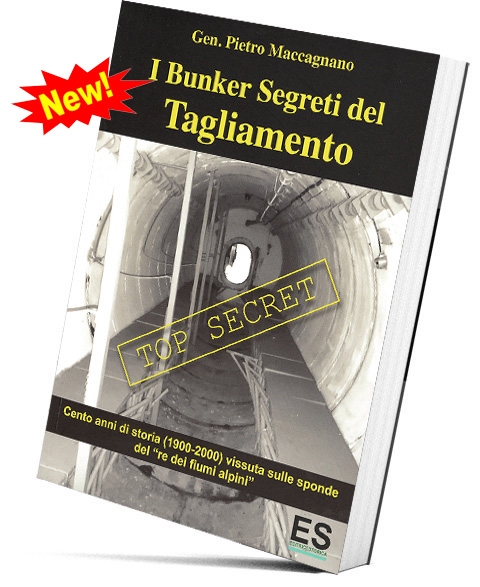 Copertina  I bunker segreti del Tagliamento